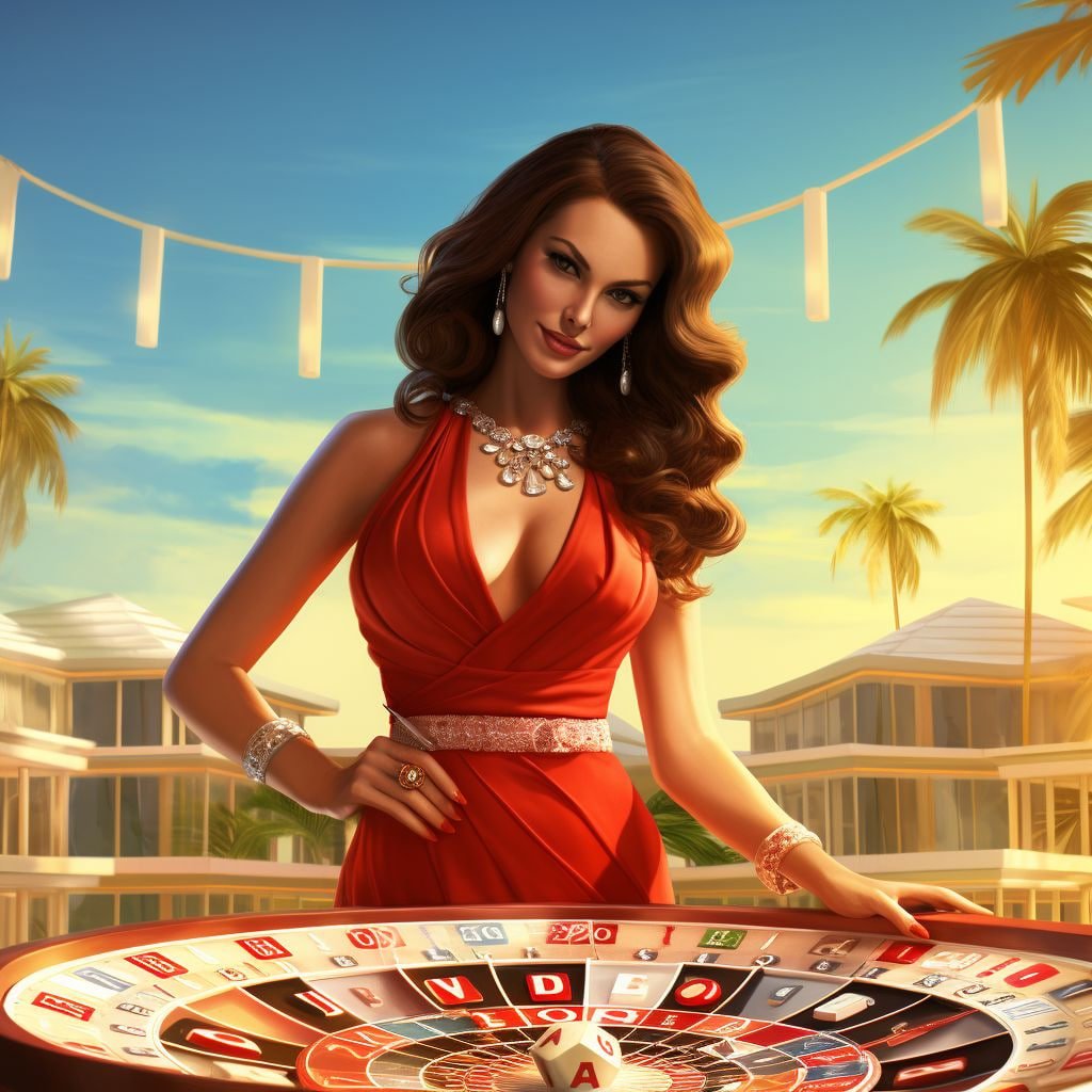 Khung cảnh thể thao và casino trên nền tối sang trọng